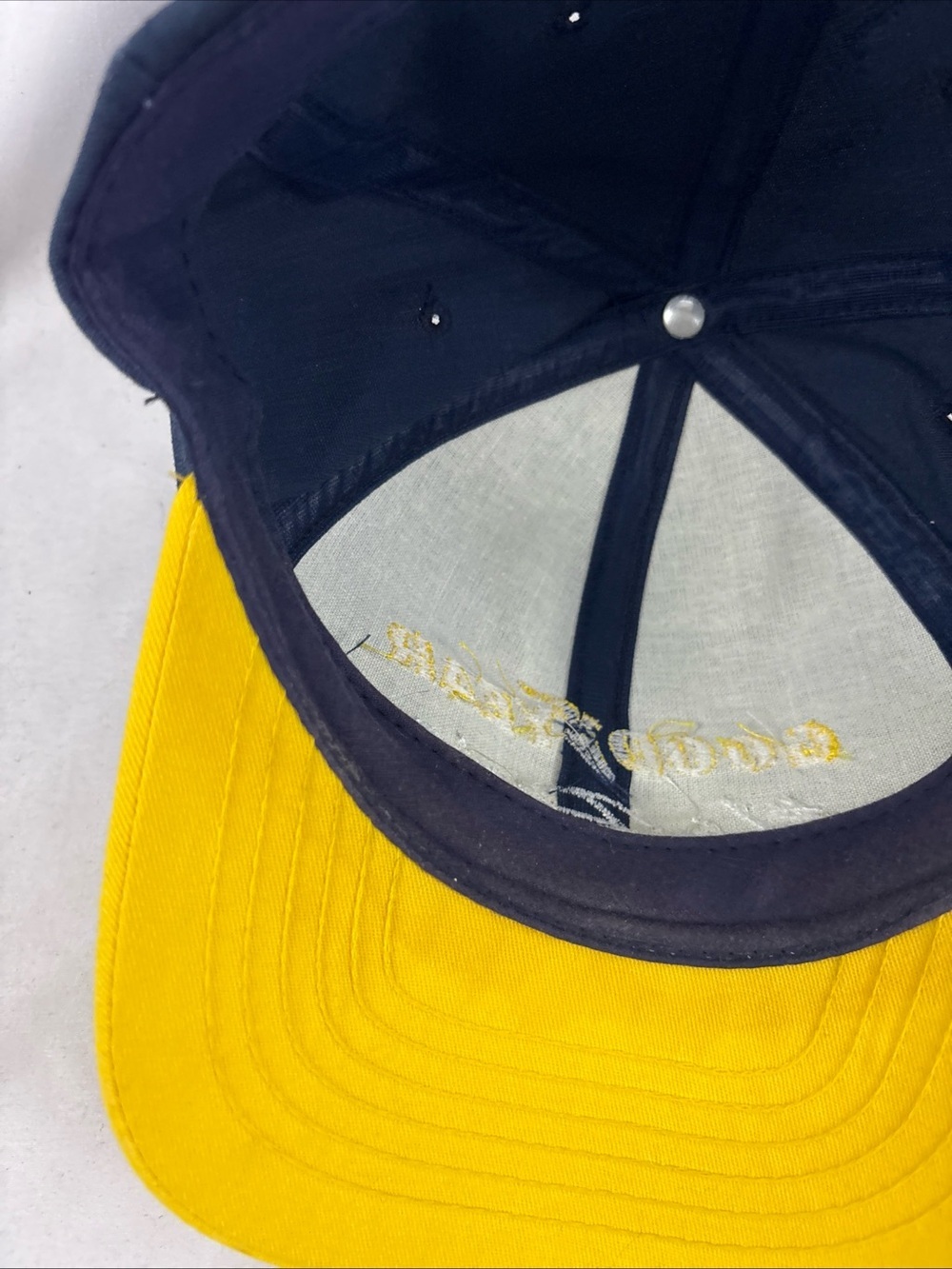Vintage Goodyear Racing SnapBack Hat Tires Cap - Picture 11 of 11